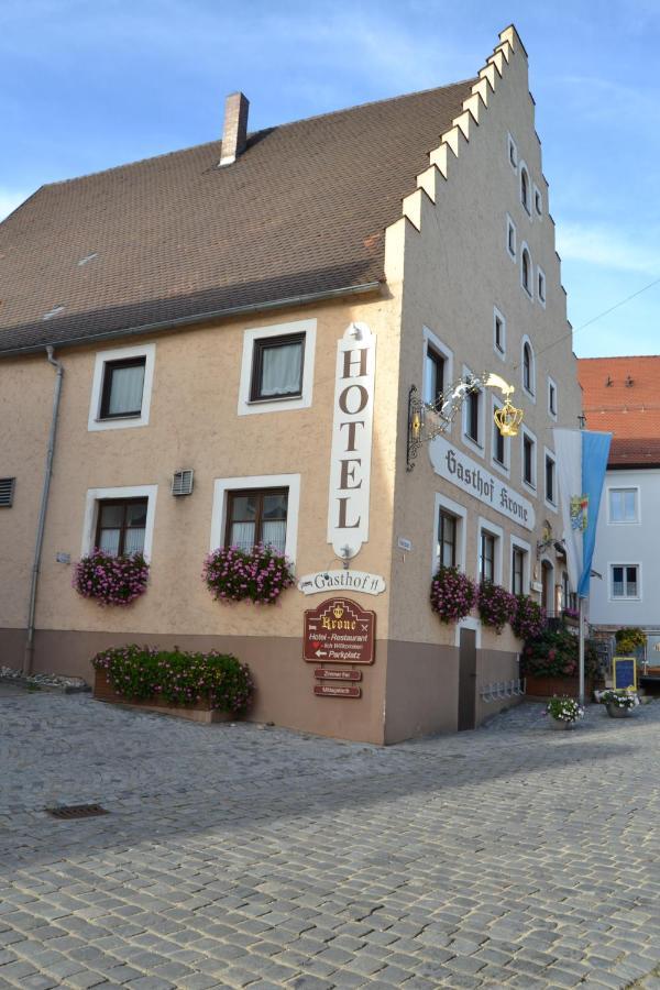 Hotel-Gasthof Krone Greding Dış mekan fotoğraf